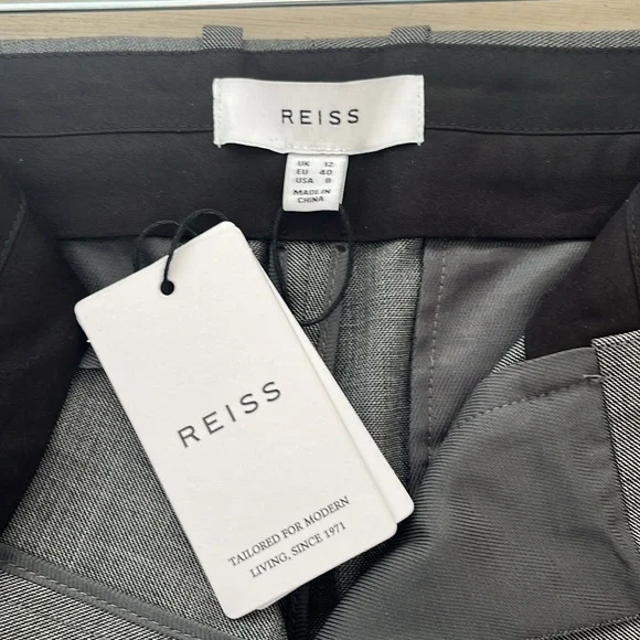 Reiss Gray Tailored Trousers for a Polished Look - Picture 10 of 14